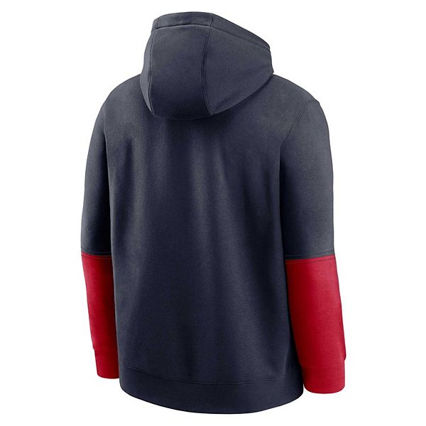 Мужской синий толстовка с капюшоном Ole Miss Rebels 2024 Sideline Club Fleece Nike — фото 4