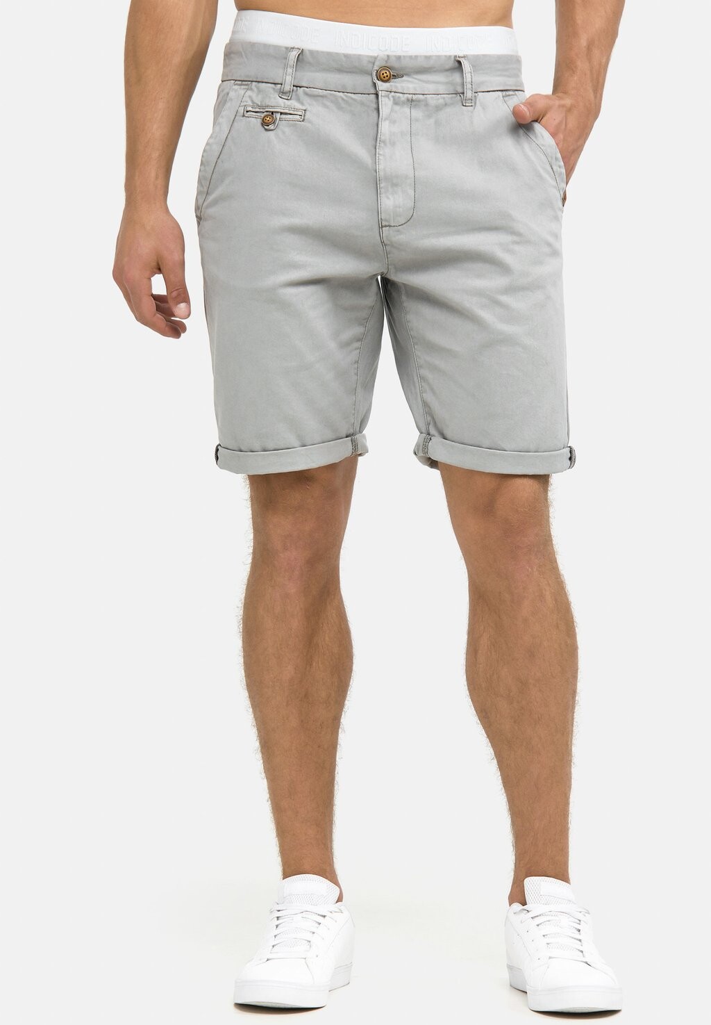 

Шорты Casual Fit Indicode, цвет light grey
