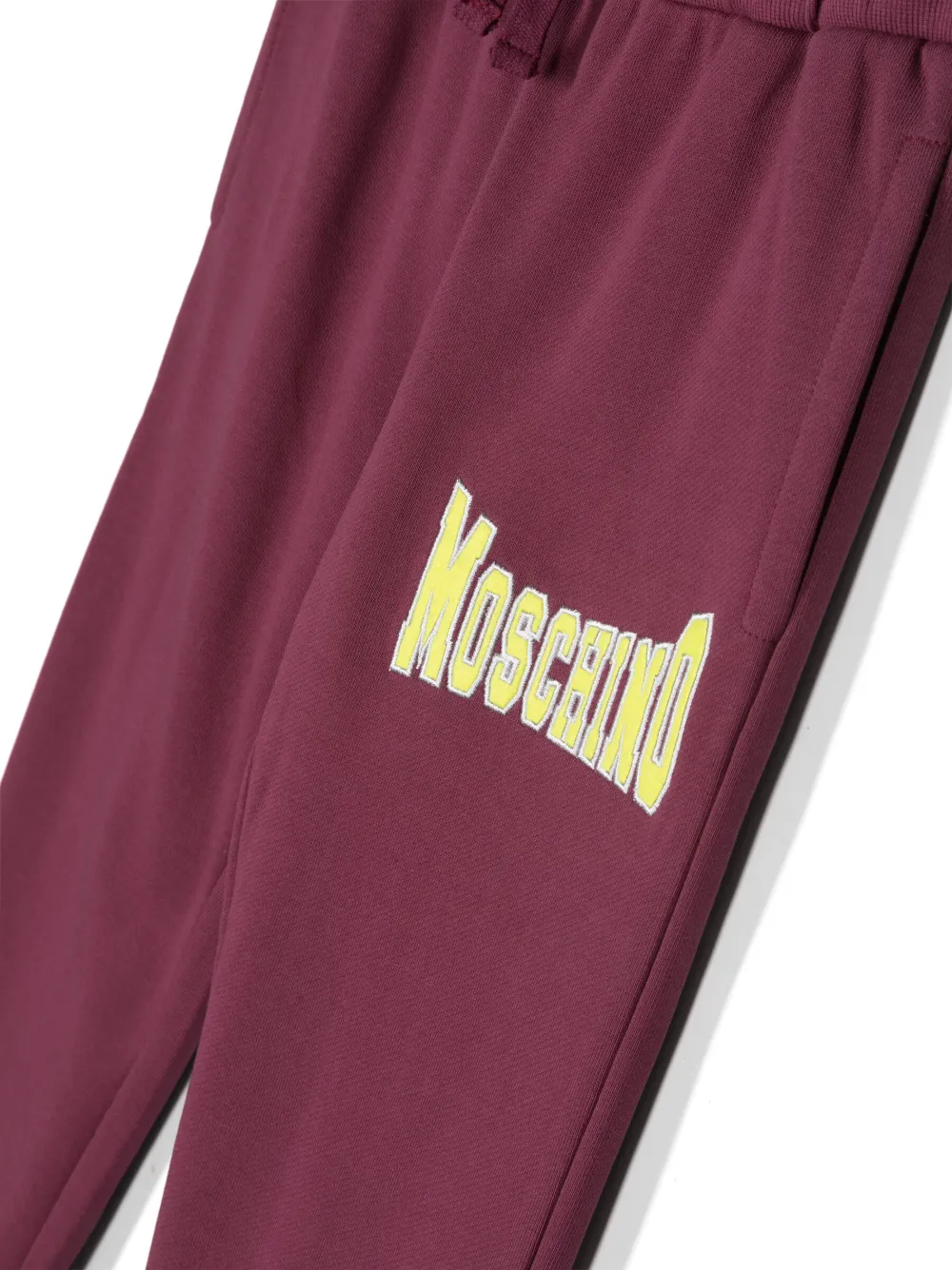 Спортивные брюки с логотипом Moschino Kids, розовый — фото 3
