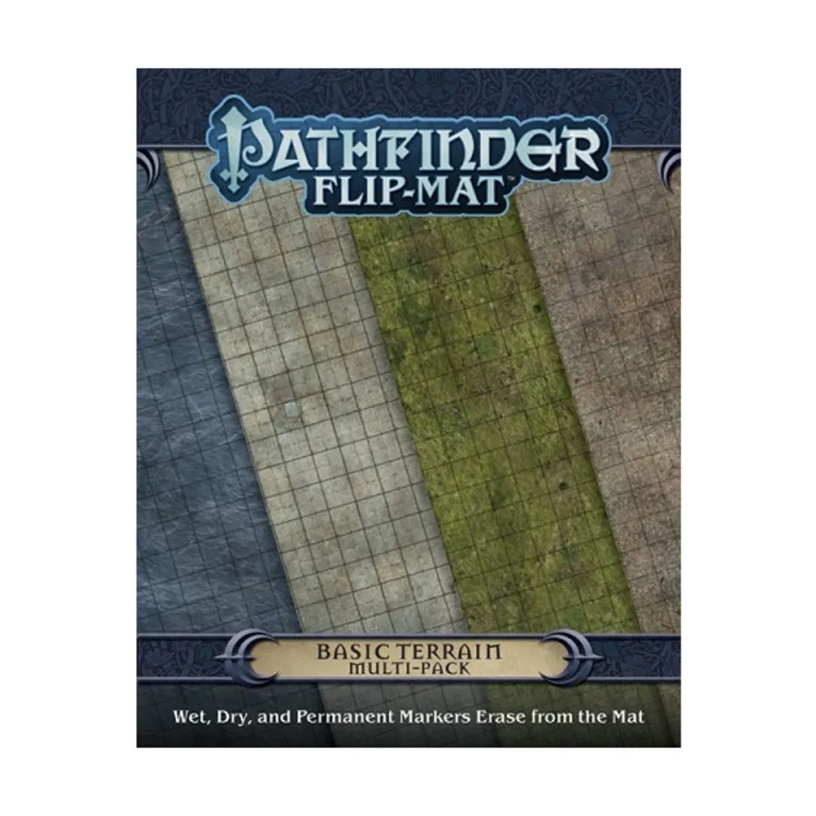 

Flip-Mat — мульти-пакет Basic Terrain, GameMastery - Flip-Mats - Assorted