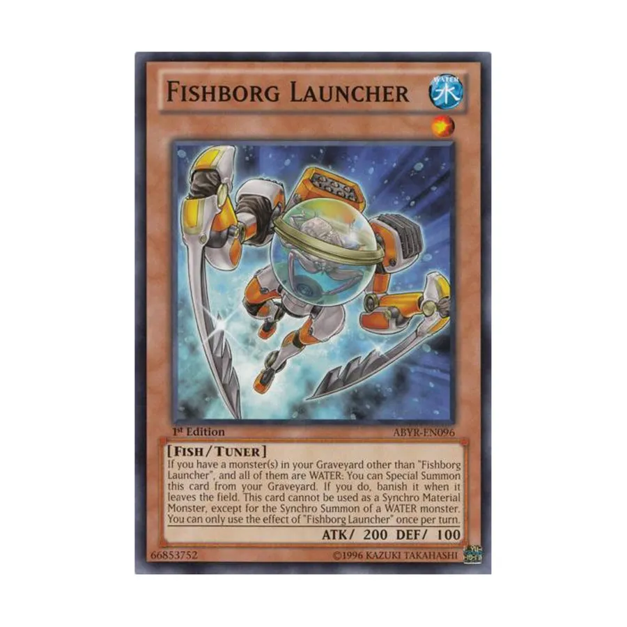 

CCG Фишборгская пусковая установка (Обычная), Yu-Gi-Oh - Abyss Rising - Singles