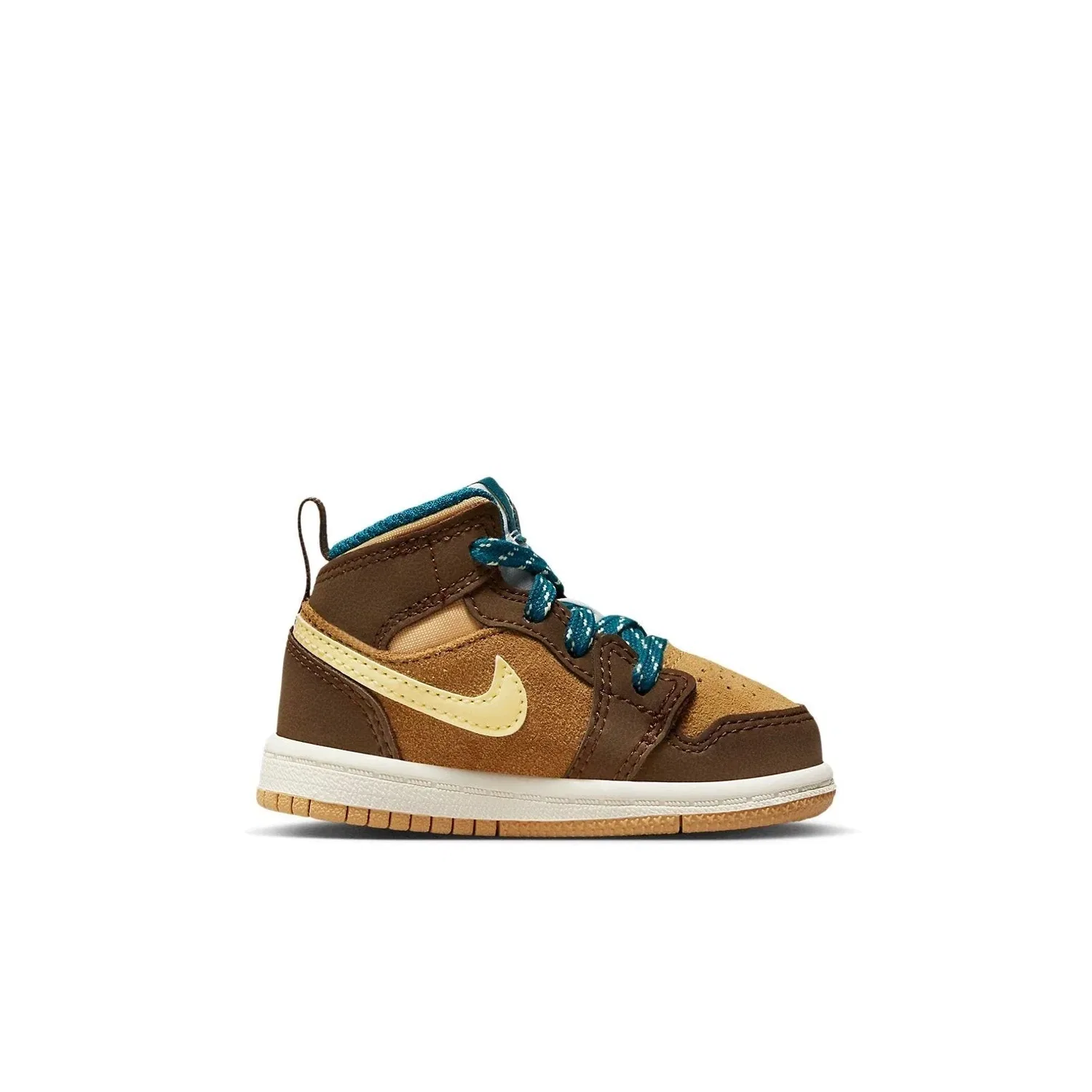 Кроссовки Nike Air Jordan Mid SE DZ6339-200 Cacao Wow Shoes HTAT96, коричневый — фото 2