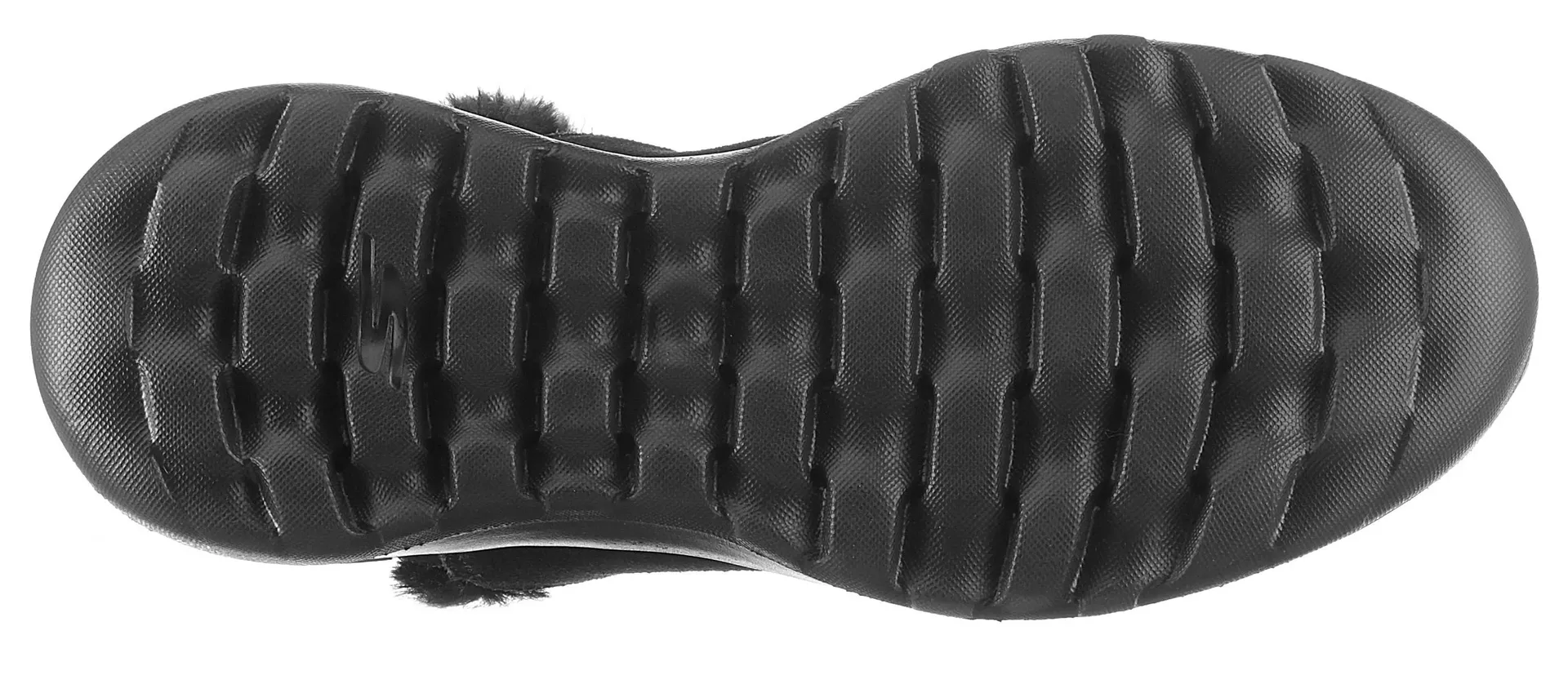 Зимние ботинки Skechers "On the Go Joy - Bundle Up", с отделкой из искусственного меха, черный — фото 3