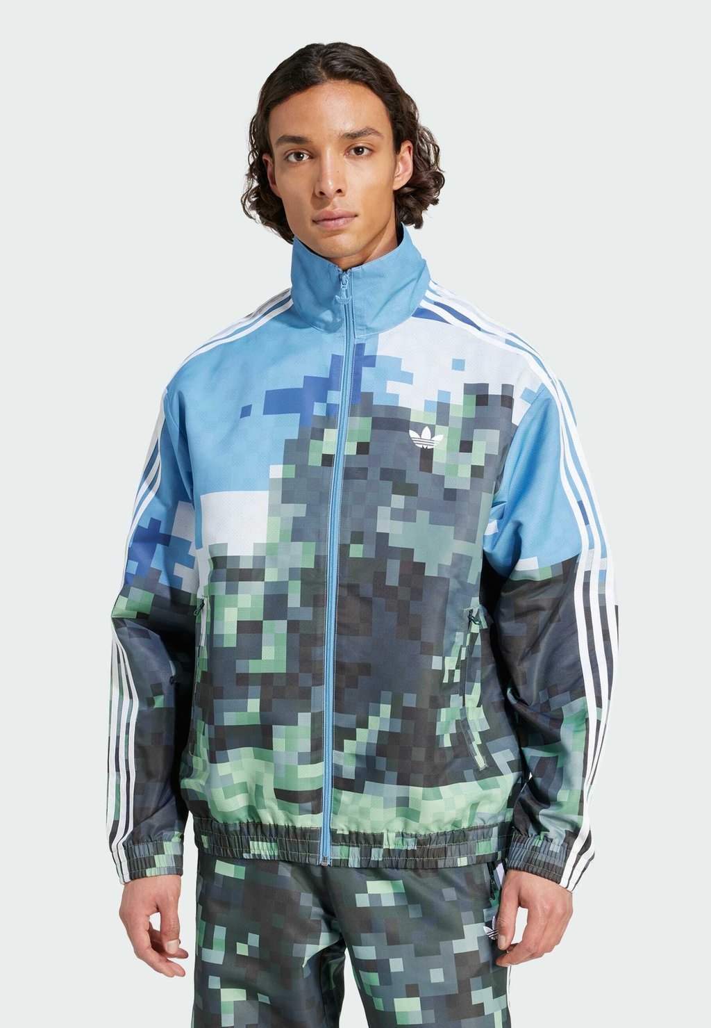 

Тренировочная куртка MINECRAFT TRACKTOP Adidas Originals, синий