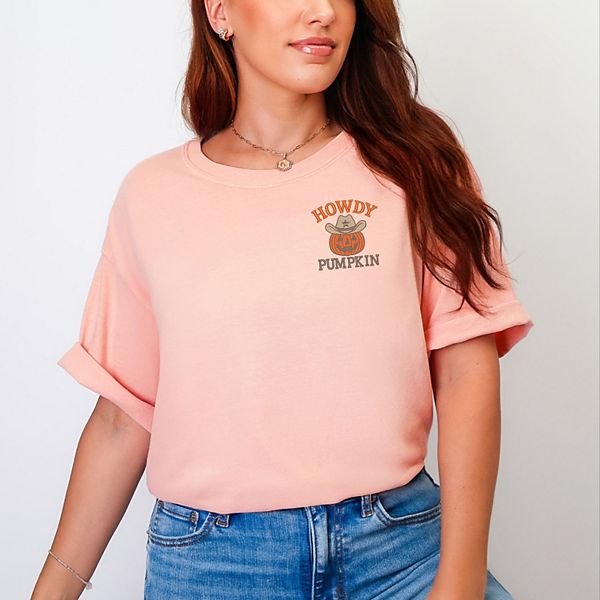 

Футболка женская garment dyed с вышивкой howdy pumpkin Simply Sage Market, Peachy, Зеленый, Футболка женская garment dyed с вышивкой howdy pumpkin Simply Sage Market, Peachy
