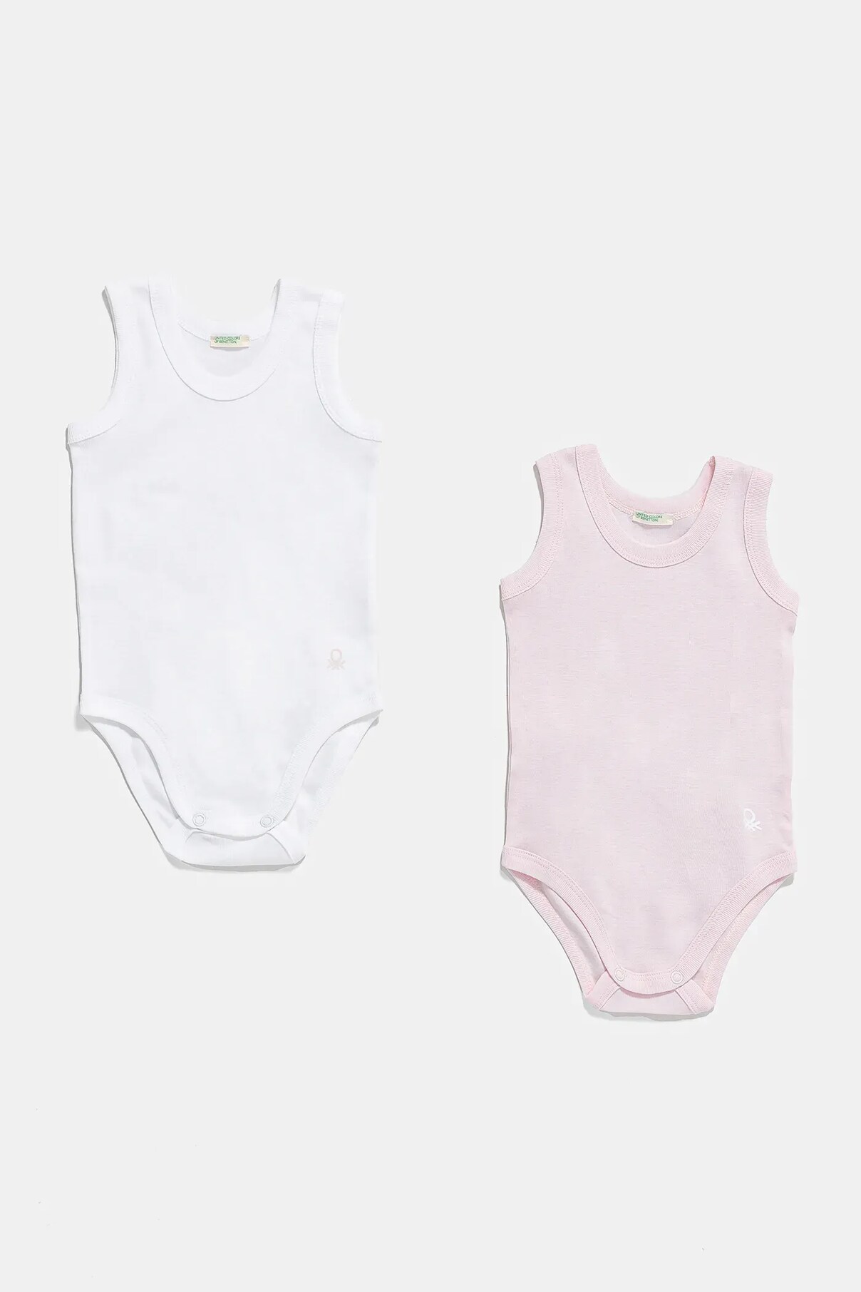 

Baby Cotton Bodysuit 3 шт. в упаковке United Colors Of Benetton, розовый