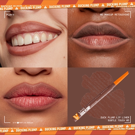 Карандаш для губ с эффектом увеличения NYX Professional Makeup Duck Plump Liner, Subtle Touch 0,33 g — фото 3