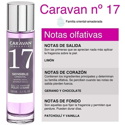 CARAVAN FRAGANCIAS nº 17 Парфюмированная вода-спрей для мужчин 150 мл — фото 2