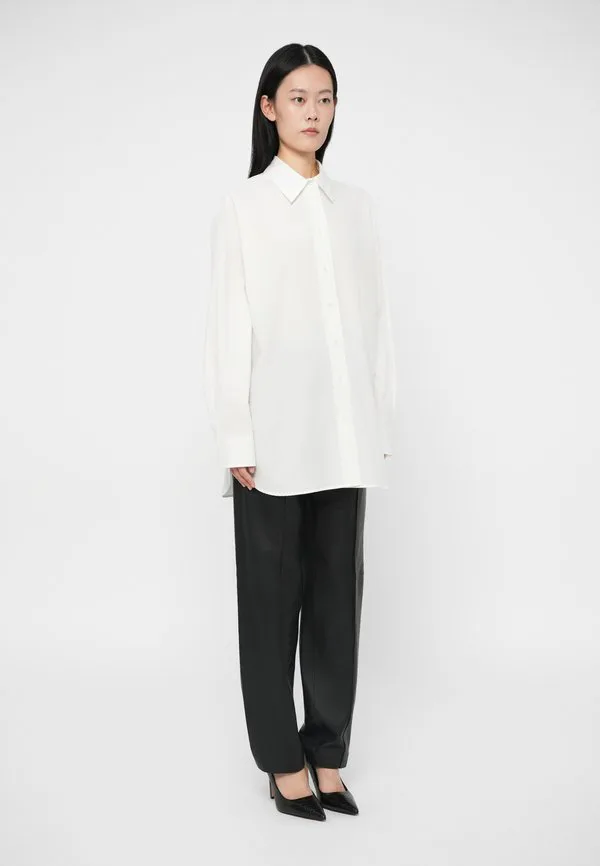 Рубашка, блузка на пуговицах Emporio Armani, Optical White — фото 4