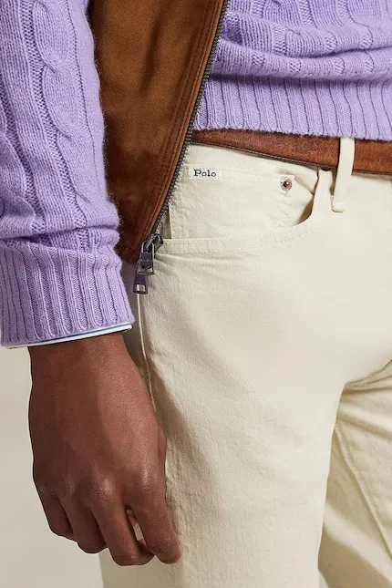 Джинсы Polo Ralph Lauren, бежевый — фото 4