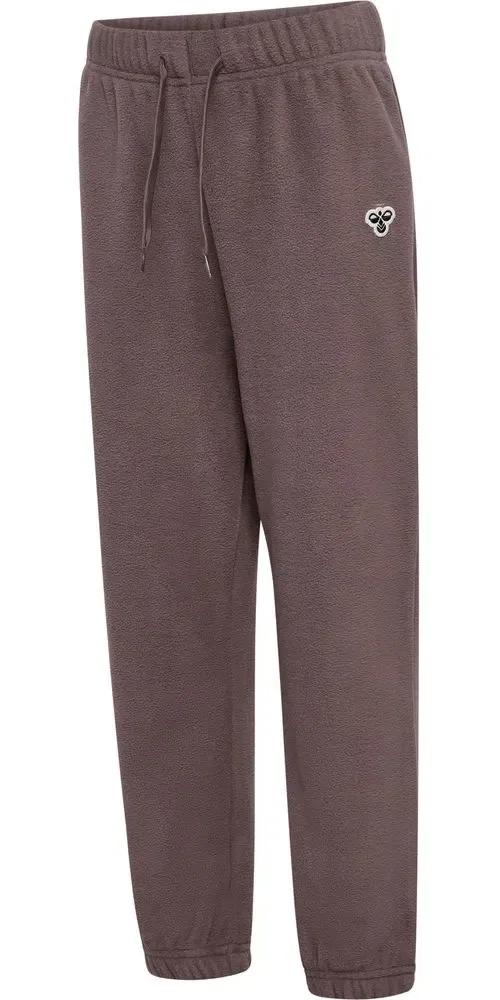 Спортивные штаны детские, флисовые, Hummel, коричневый