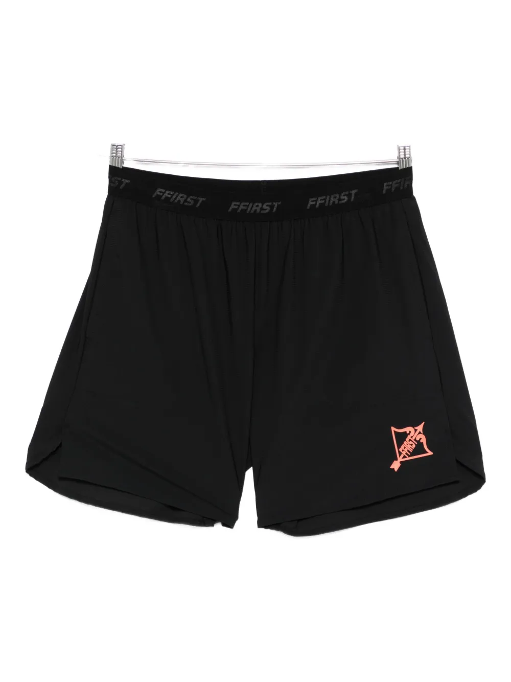 

Шорты для активного отдыха с принтом-логотипом Family First, черный