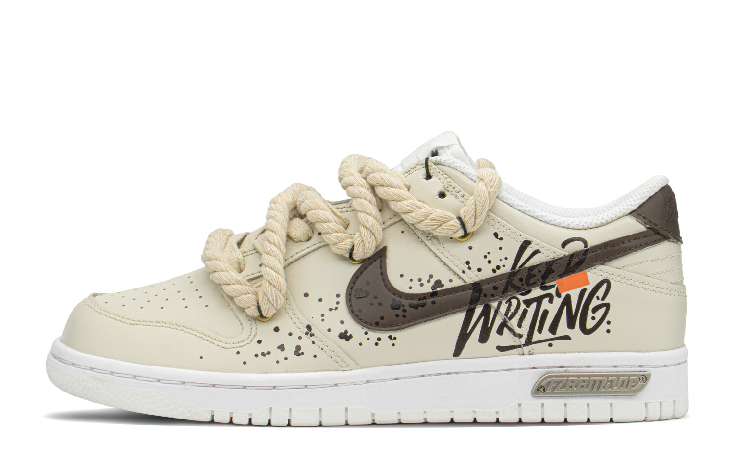 

Кроссовки для скейтбординга Dunk женские с низким верхом бежево-желтые Nike, Желтый, Кроссовки для скейтбординга Dunk женские с низким верхом бежево-желтые Nike