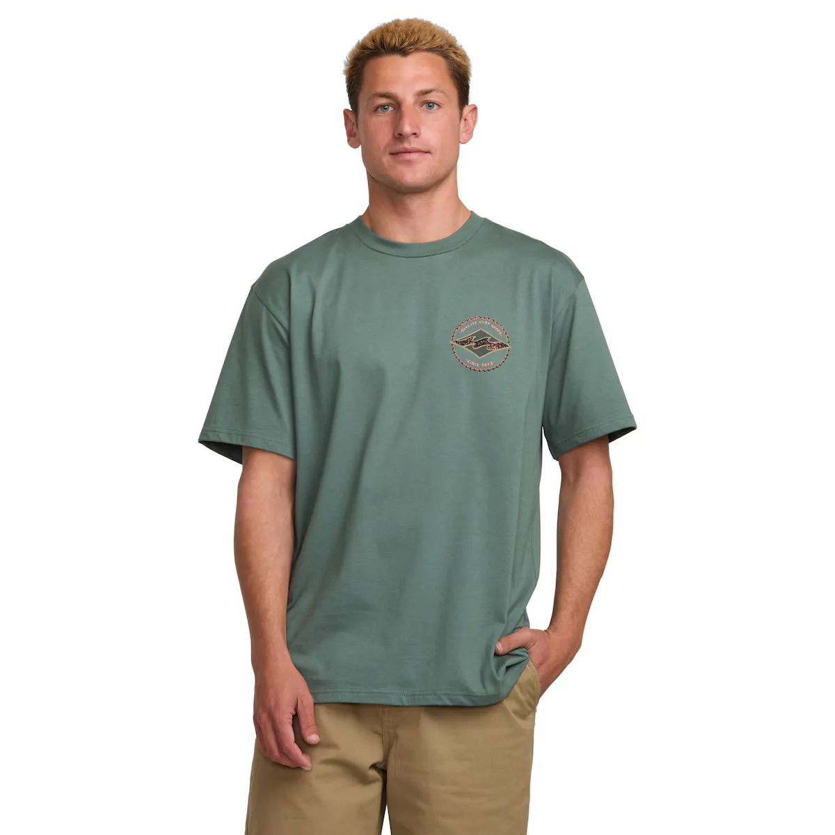 

Футболка мужская Billabong Rotor Diamond, коричневый