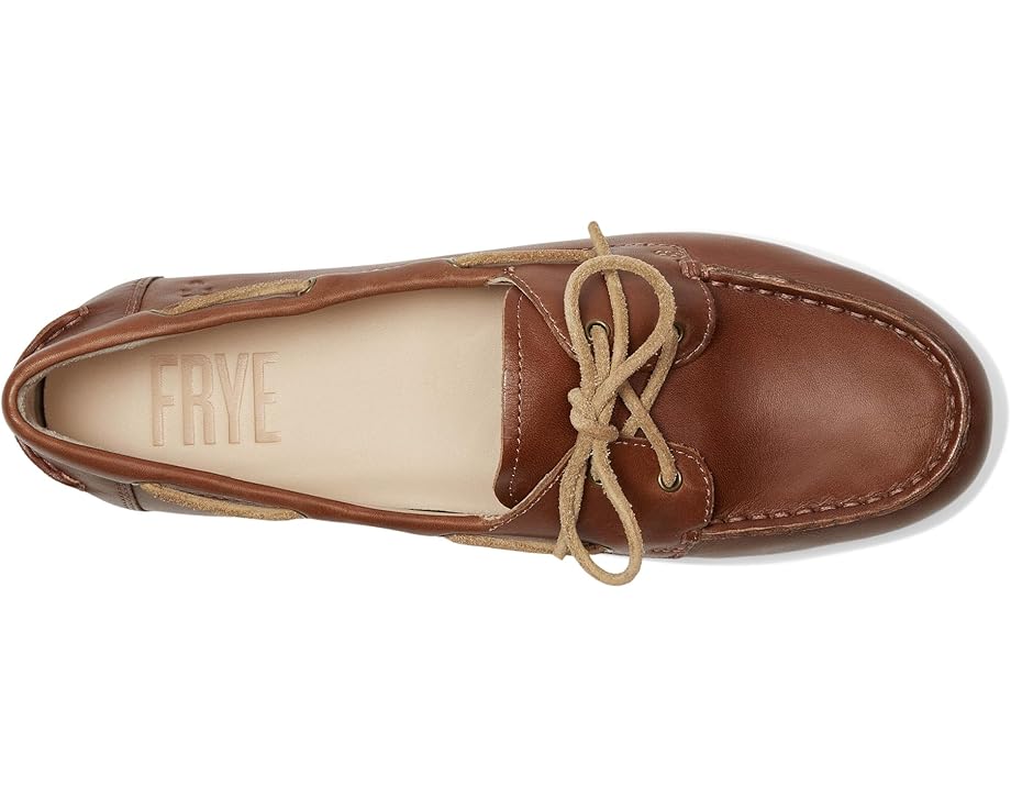 Лоферы Frye Naya Boat Shoes, цвет Cinnamon — фото 2
