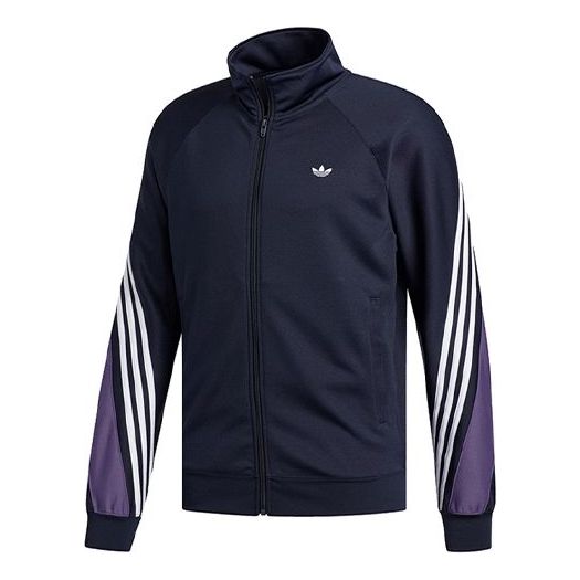 

Куртка adidas originals Stand Collar Casual Sports Jacket Navy Blue, синий