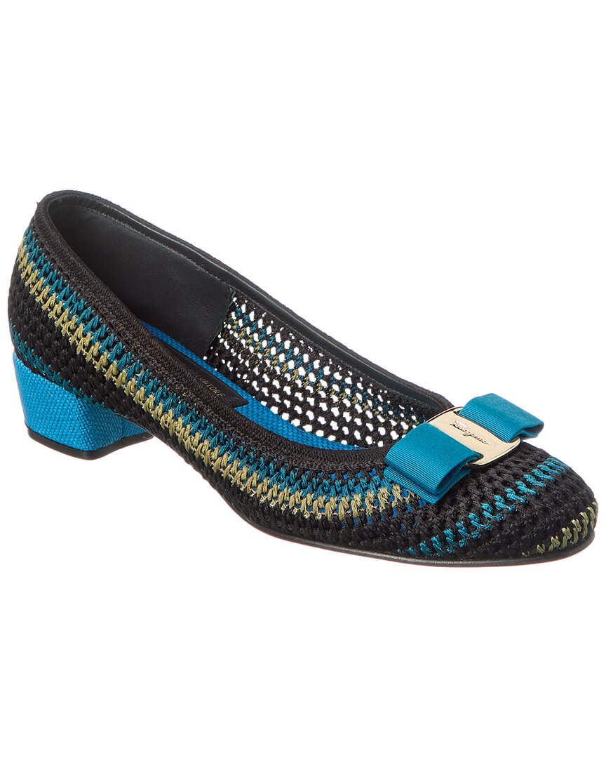 Туфли-лодочки Ferragamo Vara Salvatore Ferragamo, синий