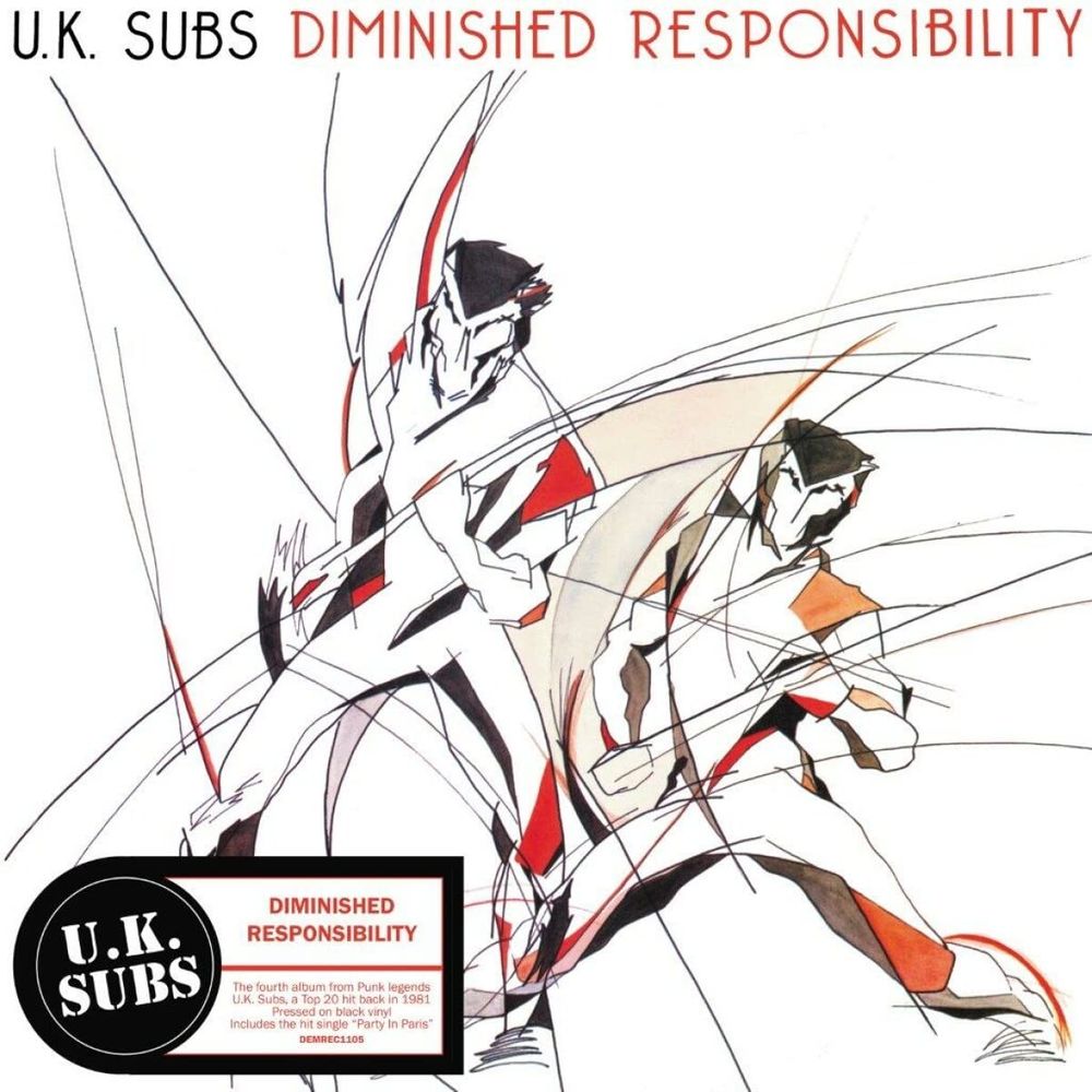 

Виниловая пластинка LP Diminished Responsibility - U.K. Subs