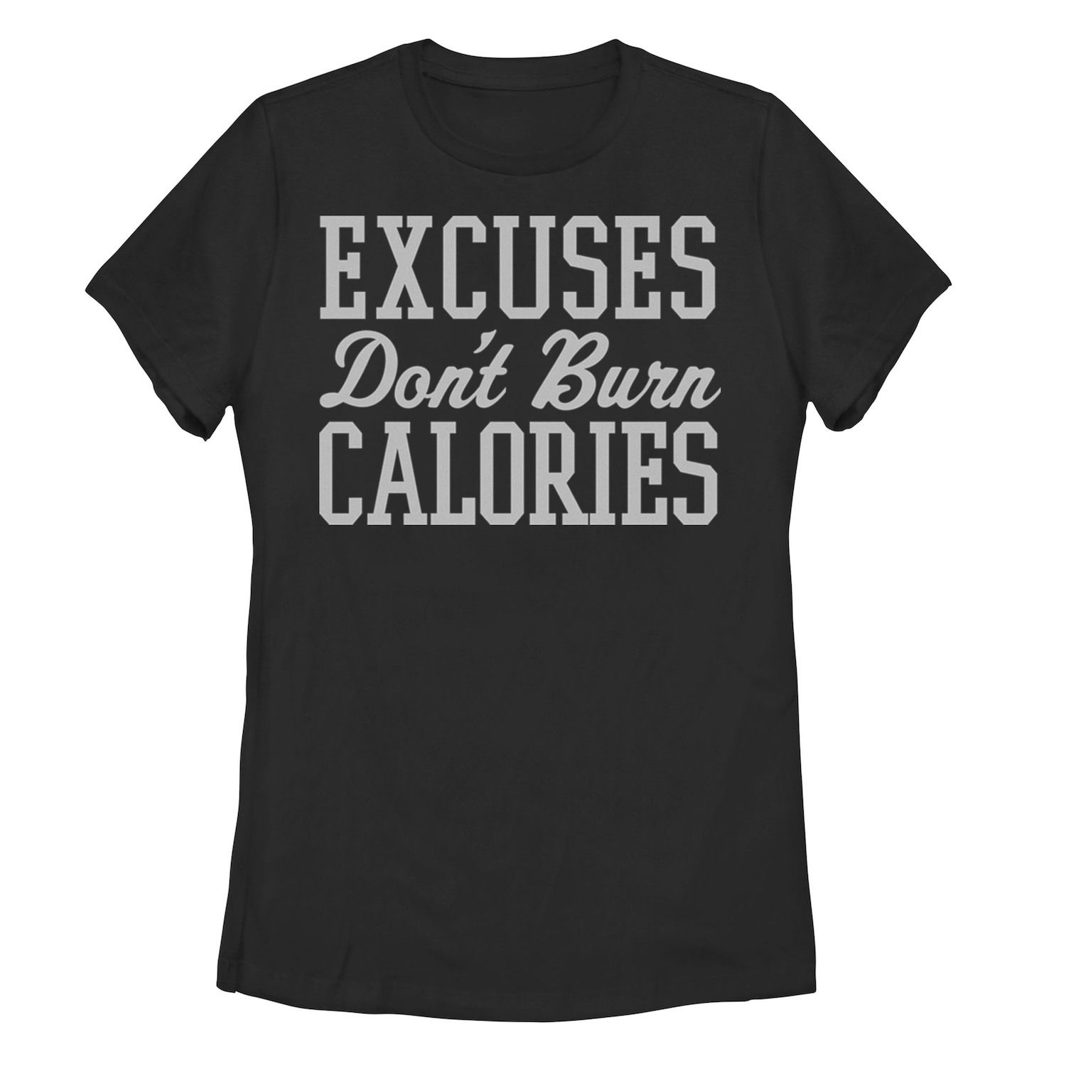 

Футболка с рисунком «Junior's Excuses' Excuses Don't Burn Calories»