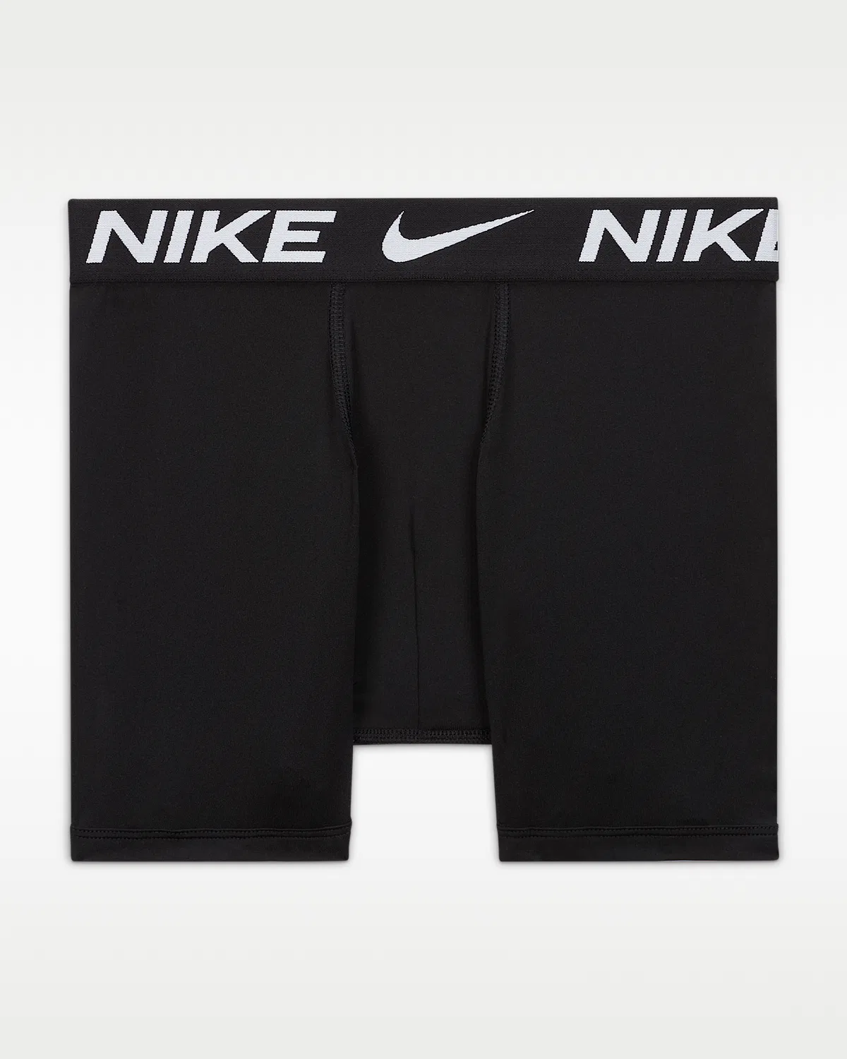 Большие детские боксеры Dri-FIT Solid (3 шт.) Nike, Black/Dark Grey — фото 2