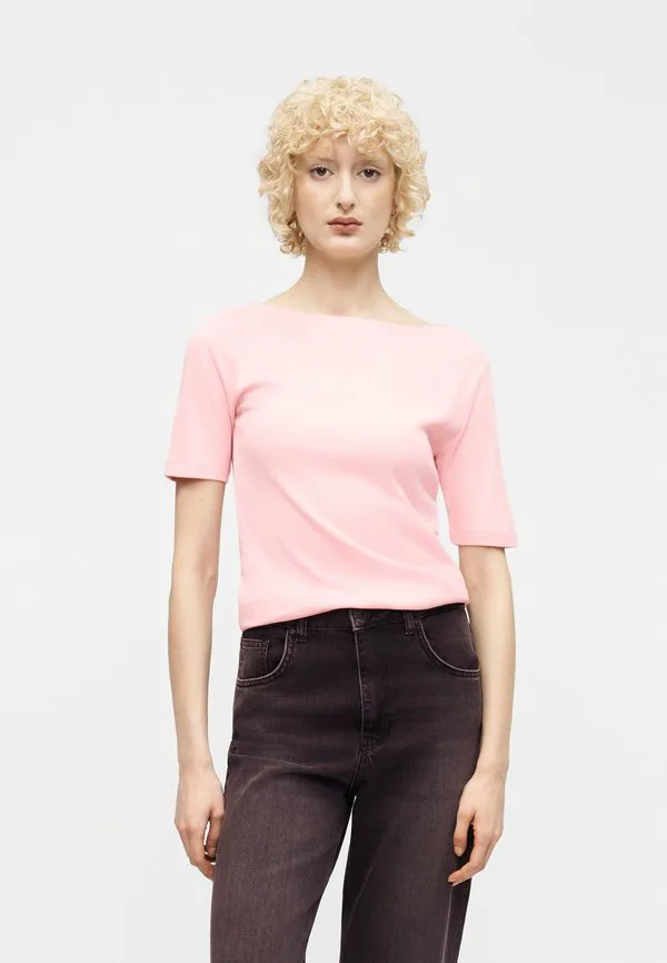 

Современная базовая футболка с изображением лодки Gap, Pure Pink, Розовый, Современная базовая футболка с изображением лодки Gap, Pure Pink