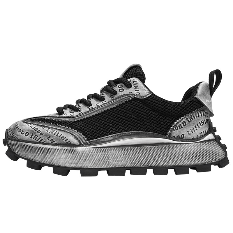 

Кроссовки мужские Lifestyle Shoes Men Low-Top Gong Niu Ju Ren, серый