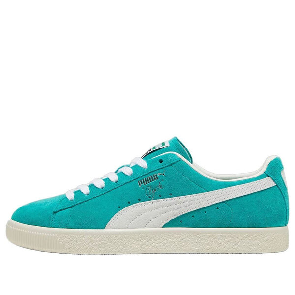 

Кроссовки clyde 'spectra green' Puma, зеленый