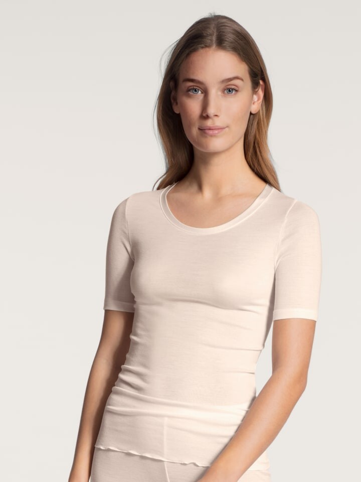 

Футболка Calida Shirt, цвет light ivory