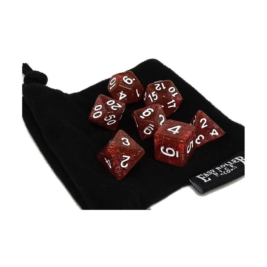 

Роза Гэлакси с белым (7), Dice - 7 Piece Poly Sets - Galaxy/Stardust (Easy Roller Dice)