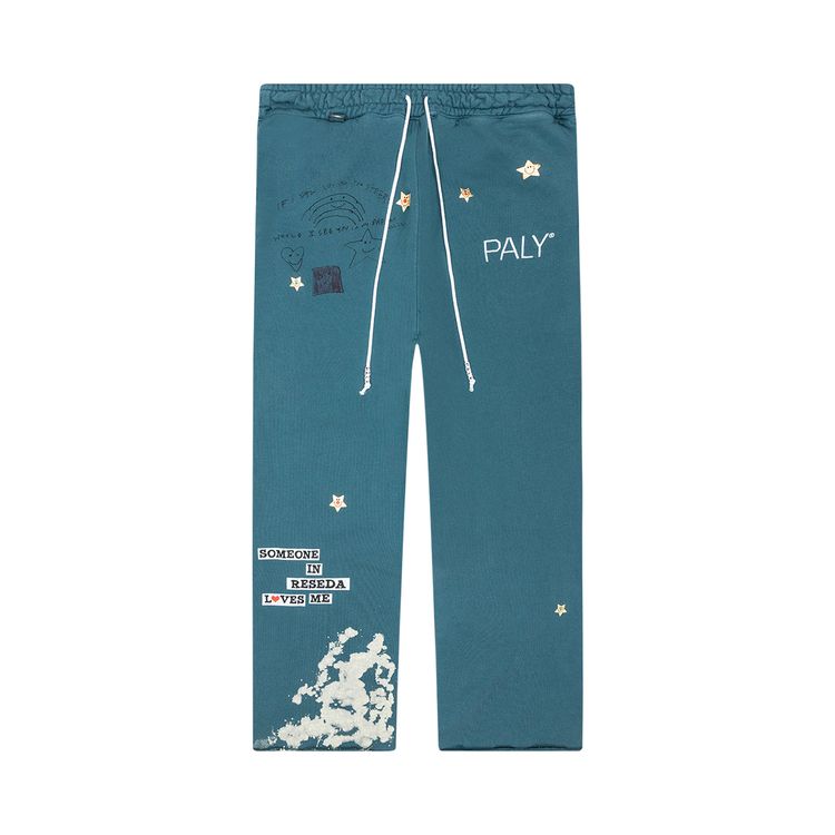 

Брюки Paly Hollywood My Dream Sweat Pants 'Tea', синий