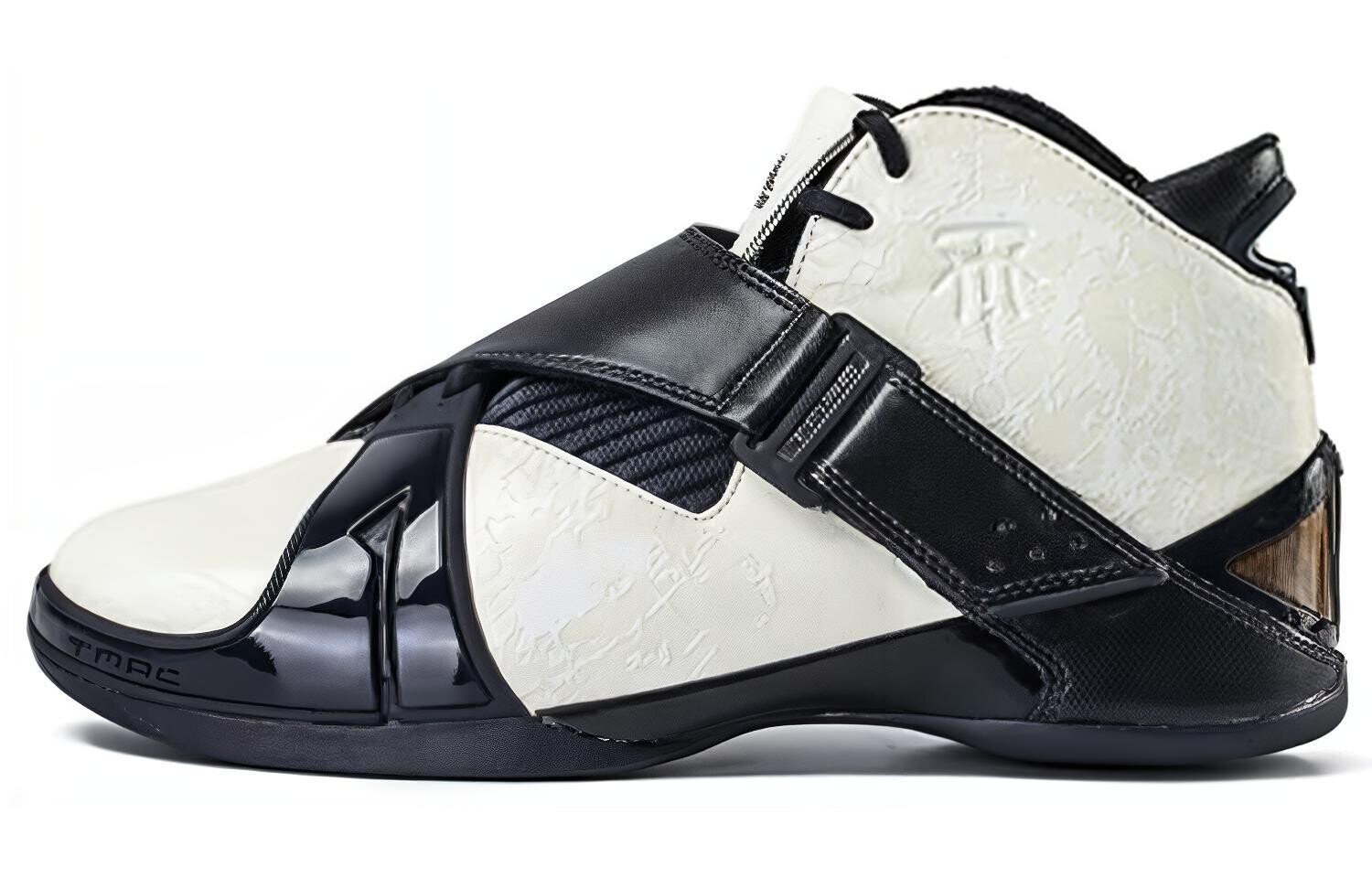 

Баскетбольные кроссовки T Mac 5 мужские, среднего размера, черные/белые Adidas