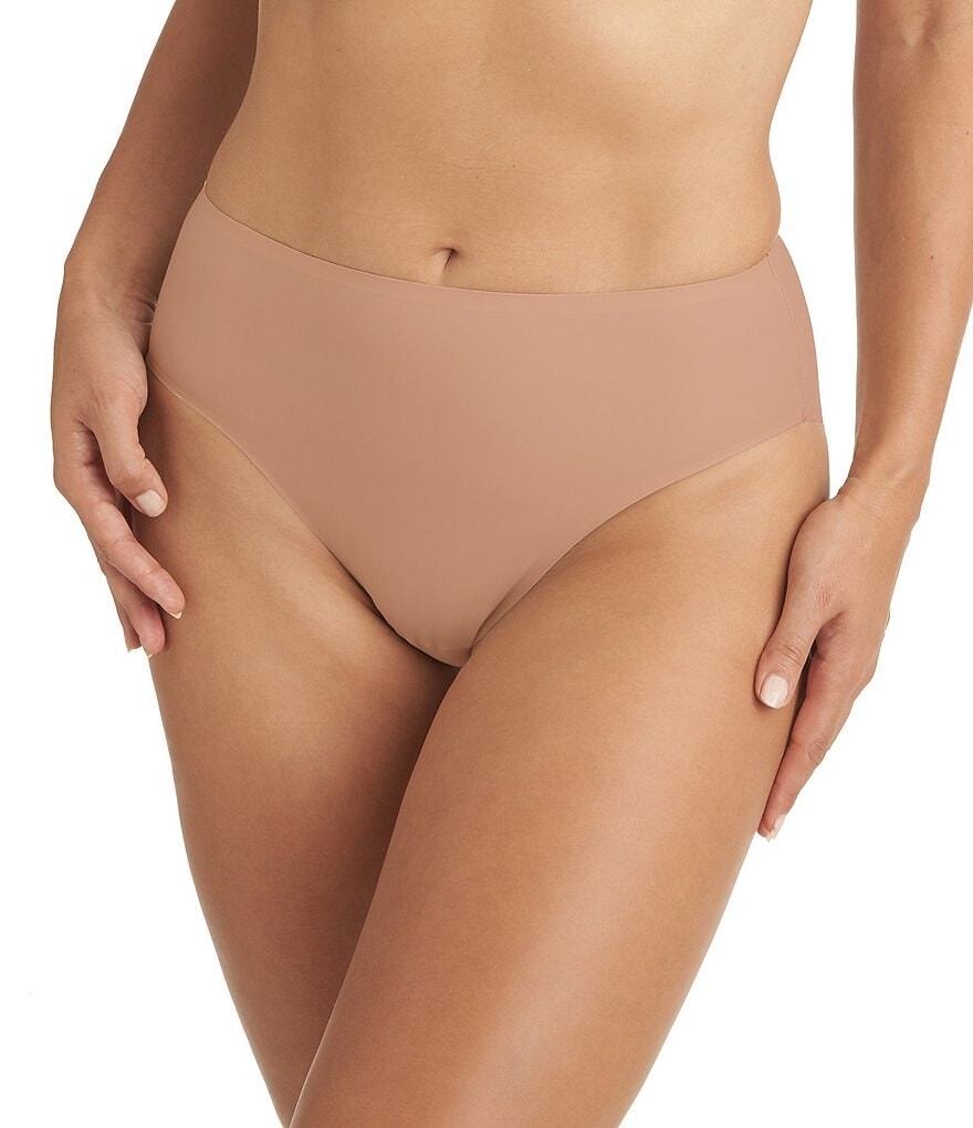 

TC Fine Shapewear Современные матовые трусики с высоким вырезом, бежевый