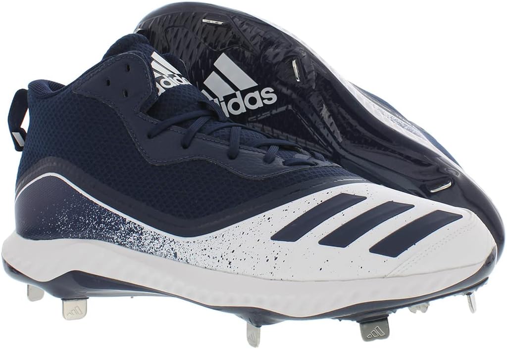 Мужские бейсбольные бутсы adidas Icon V Bounce, синий — фото 4