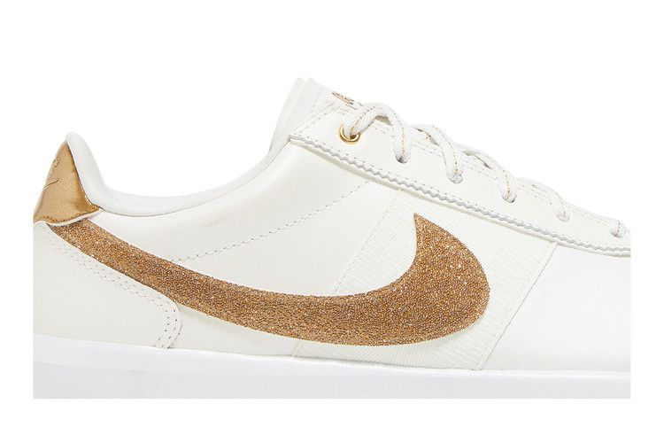 Кроссовки Nike Swarovski x Wmns Cortez Golf 'Gold', белый — фото 3
