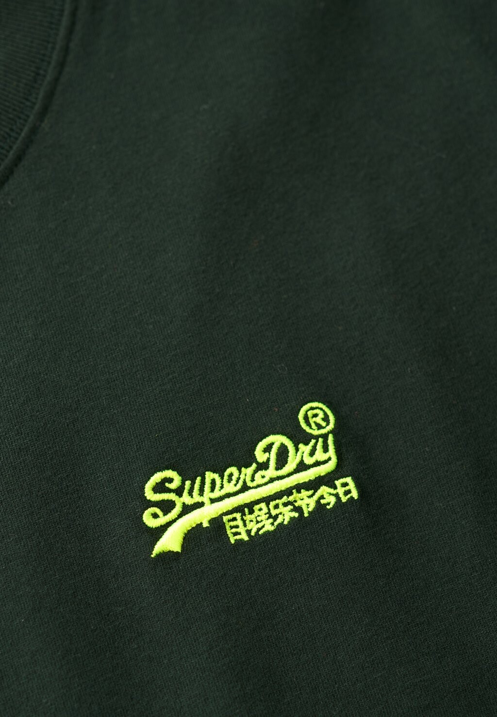 Базовая футболка VINTAGE LOGO EMB Superdry, зеленый — фото 2