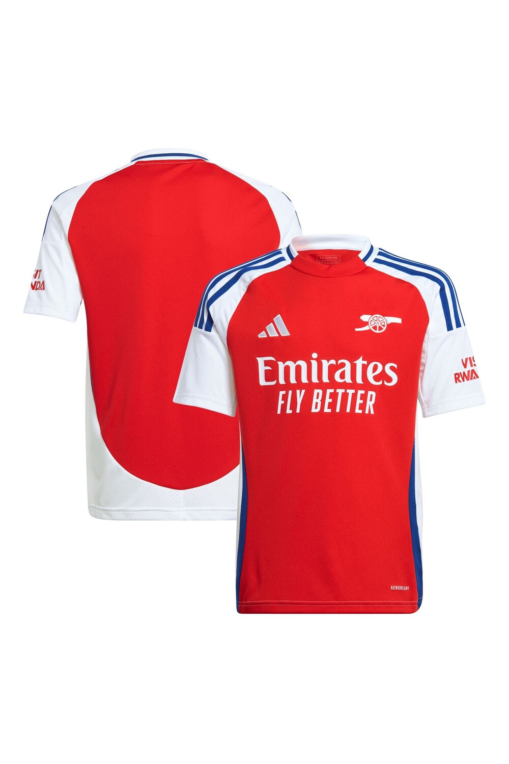 

Детская домашняя майка Арсенал 24/25 Adidas, красный