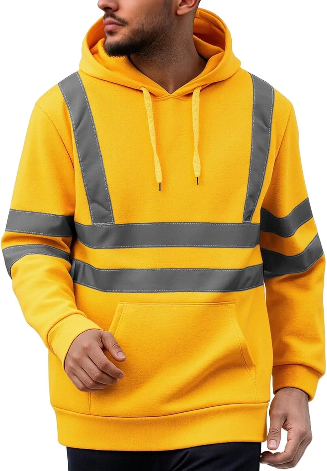 

Толстовка Hi Vis для мужчин с капюшоном и карманами evzosrz