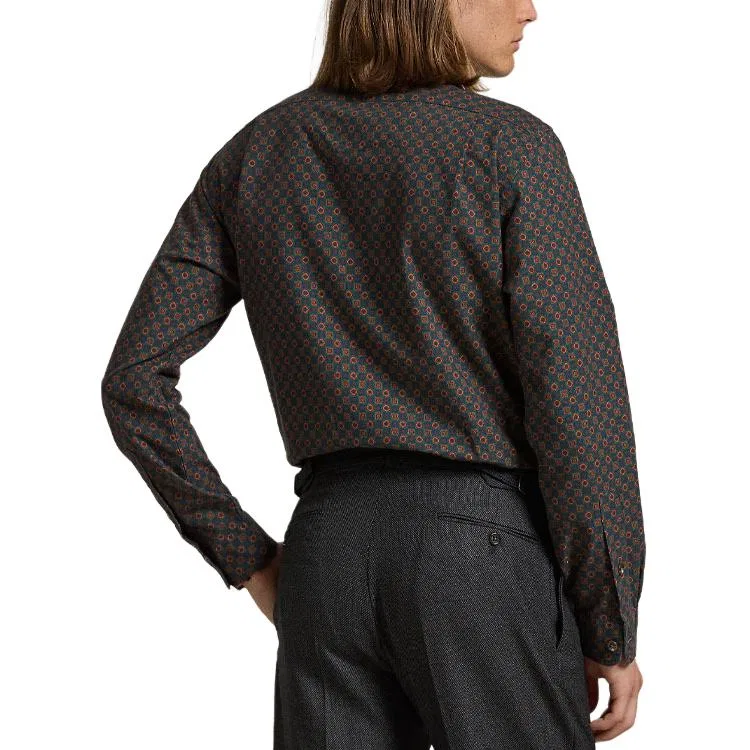 Рубашка FW24 Men's Brown Polo Ralph Lauren — фото 4