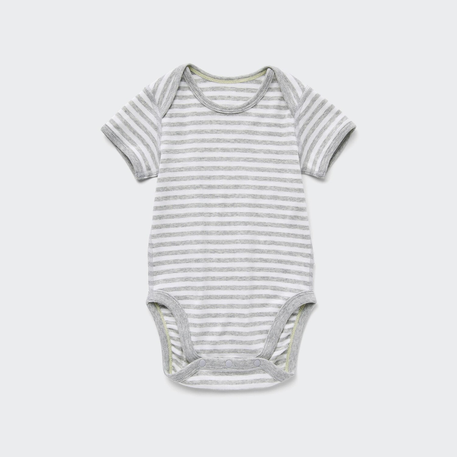 

Боди UNIQLO с короткими рукавами, серый