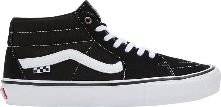

Кроссовки Skate Grosso Mid 'Black White', черный
