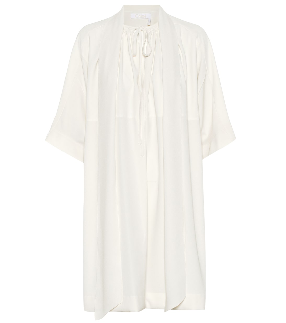 

Мини-платье из крепа Chloé, Iconic Milk
