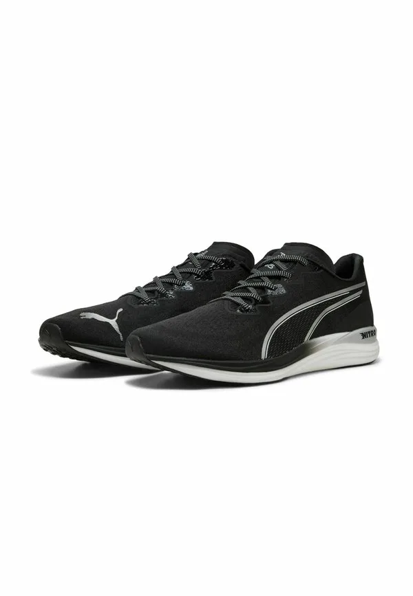 Собственные кроссовки для бега по шоссе nitro Puma, Black White — фото 2