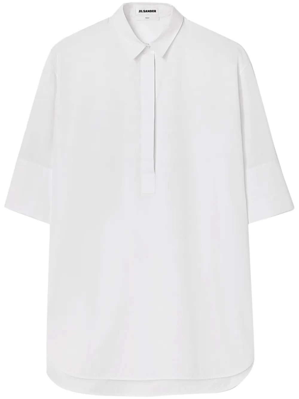 

Рубашка Friday с объемными рукавами JIL SANDER, белый