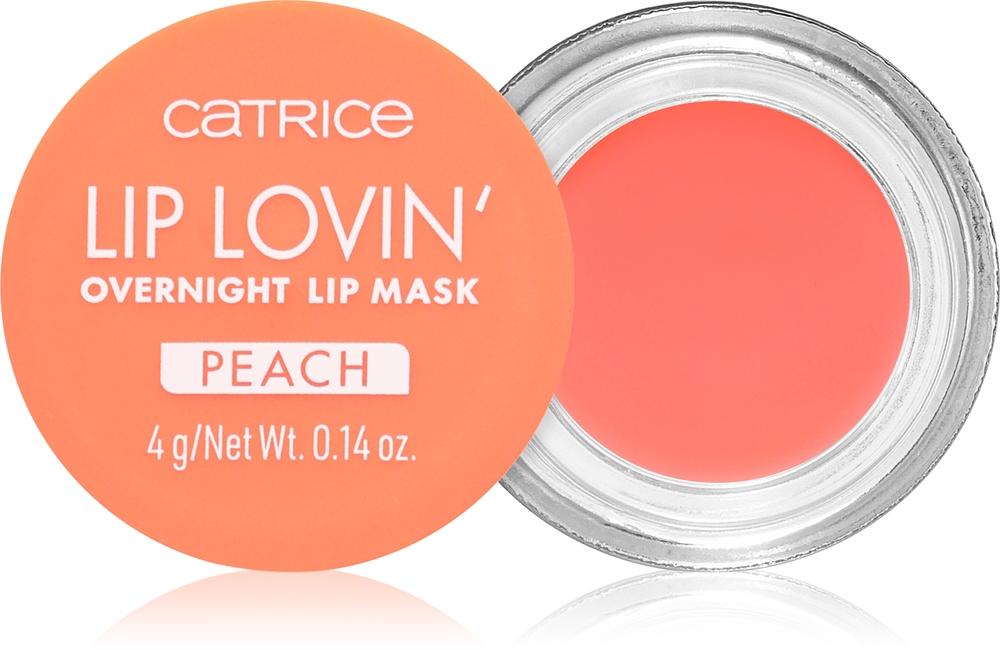 

Ночная увлажняющая маска для губ Lip Lovin' Catrice, atspalvis 030 feelin' peachy 4 гр