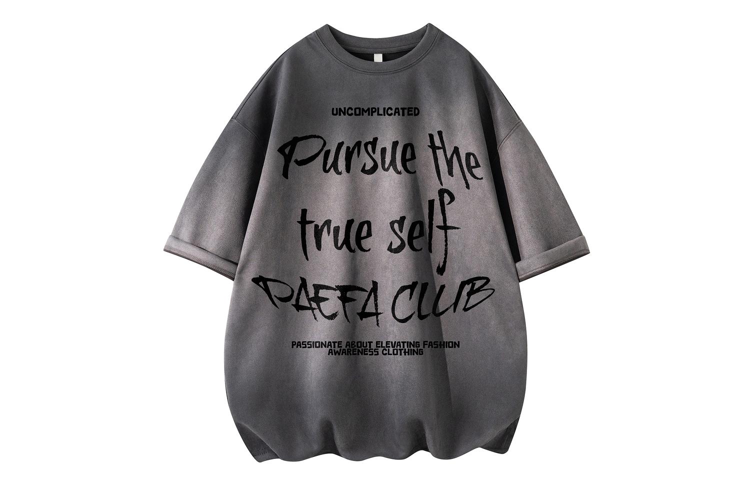 

Футболка унисекс PAEFA, серая (в комплекте одна фирменная футболка)