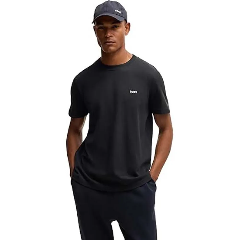 

Футболка с коротким рукавом BOSS 50529941, черный