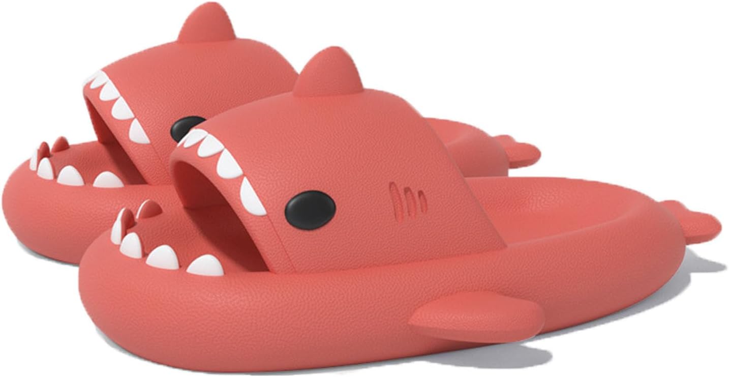 

Шлепанцы Zureto Shark для женщин и мужчин, красный