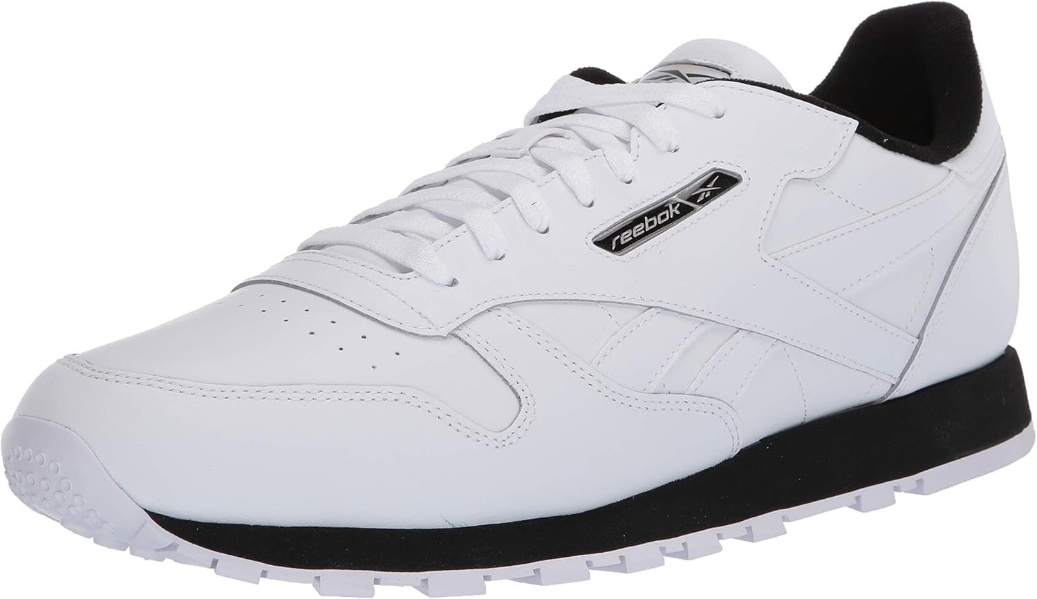 

Кроссовки Reebok Classic Leather для мужчин, белый/черный