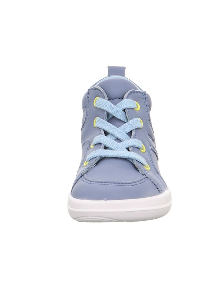 Высокие кроссовки superfit Leder-Sneakers, светло-синий — фото 2