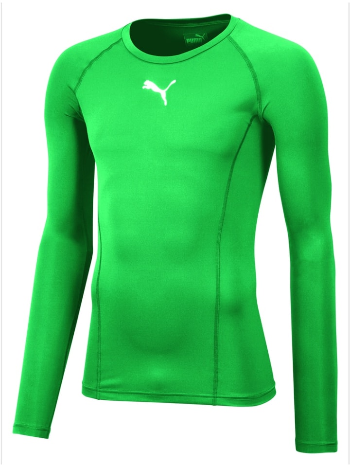 

Футболка LIGA Baselayer Tee Longsleeve зеленого цвета Puma, Зеленый, Футболка LIGA Baselayer Tee Longsleeve зеленого цвета Puma